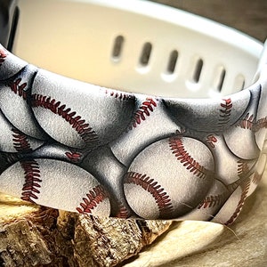 Baseball watch Band ball watch Band sport watch band baseball mom watch band