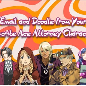 Carta por correo electrónico de tu personaje favorito de Ace Attorney