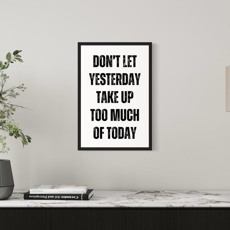 Positive Wall Art, Minimalist Wall Print, Trendy Wall Art, Positive