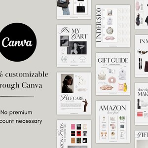 30 Editable Canva LTK Instagram Template, LTK Template, LTK Fashion ...
