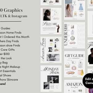 30 Editable Canva LTK Instagram Template, LTK Template, LTK Fashion ...