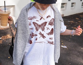 Stylowa, bawełniana koszulka z unikalnym nadrukiem - modny design unisex