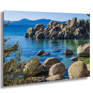 Lake Tahoe Photography Print: Sand Harbor, Nevada - Mountain Landscape