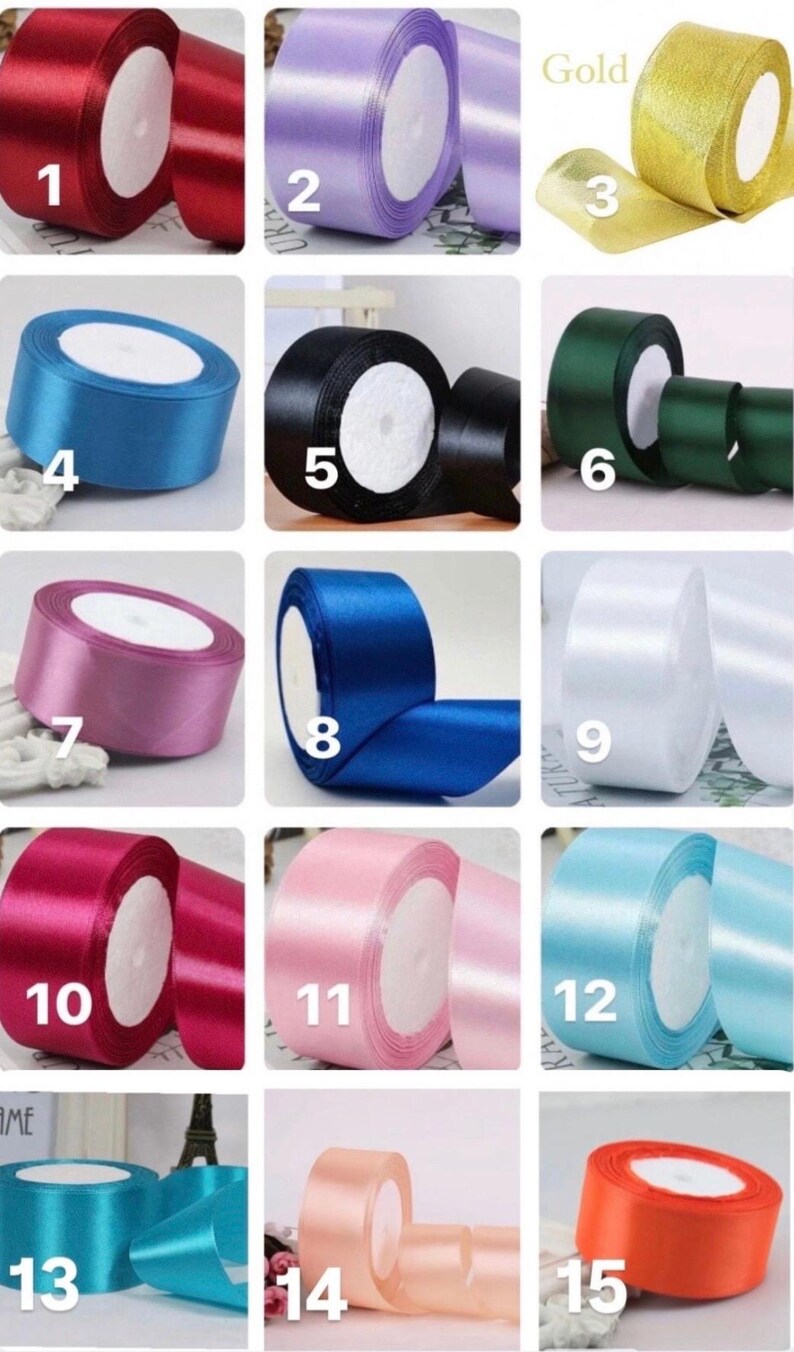 Eternal Roses Multi Colored Ribbon Bling Eternal Roses Letter, Satin Ribbon Roses Letter or Number. Fake ...