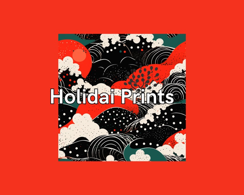 Hyper Contrast Christmas Pattern Pack, Seamless Digital Paper ...