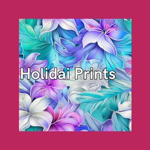 Tropical Aloha Pattern Pack 3 (24 images) - HolidAI Prints