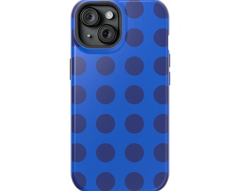 Polka Dots-Blues MagSafe Tough Case
