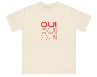 Ekologiczna koszulka unisex Oui Oui Oui