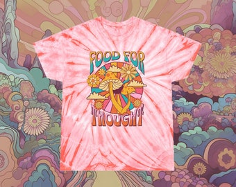 Magic Mushroom Trippy Shirt Botanical Cottagecore Nature Lover Mushroom Tee Fungus psychedelic Hippy Aesthetic Bright Colorful Summertime