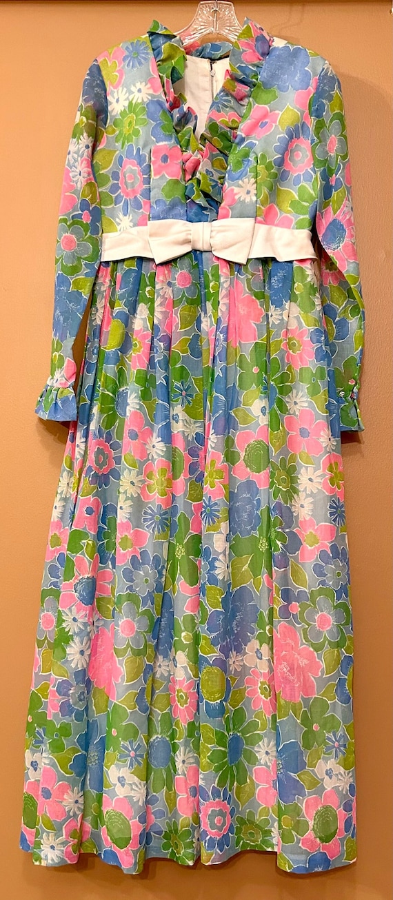 Floral Mod Maxi Dress