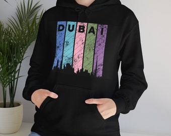 Dubai Unisex Heavy Blend™ Hooded Sweatshirt Visit Dubai Habibi Come To Dubai winter