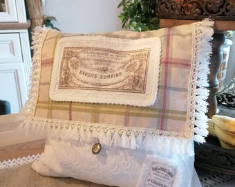 French country house decorative pillows, decorative pillows, pillowcases