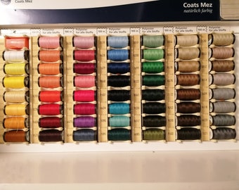 MEZ sewing thread 100 percent polyester many colors