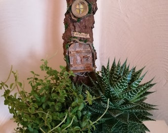Orchids & plants decoration/skewer forest hut