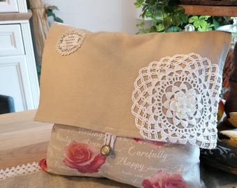 French country house decorative pillows, decorative pillows, pillowcases