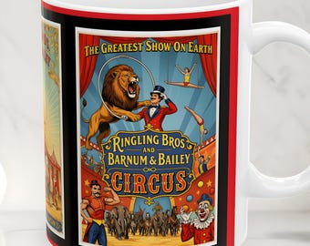 Taza del circo Ringling Brothers and Barnum & Bailey