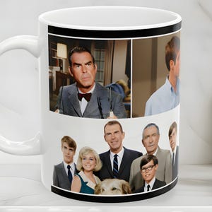 My Three Sons 1960s American Sitcom TV Show Mug, Fred MacMurray
