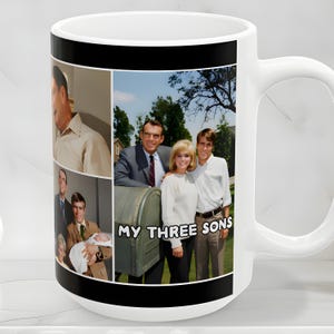 My Three Sons 1960s American Sitcom TV Show Mug, Fred MacMurray