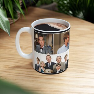 My Three Sons 1960s American Sitcom TV Show Mug, Fred MacMurray