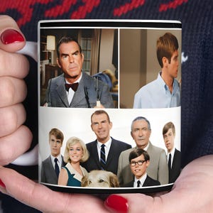 My Three Sons 1960s American Sitcom TV Show Mug, Fred MacMurray
