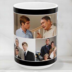 My Three Sons 1960s American Sitcom TV Show Mug, Fred MacMurray