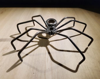 Scrap metal Spider sculpture