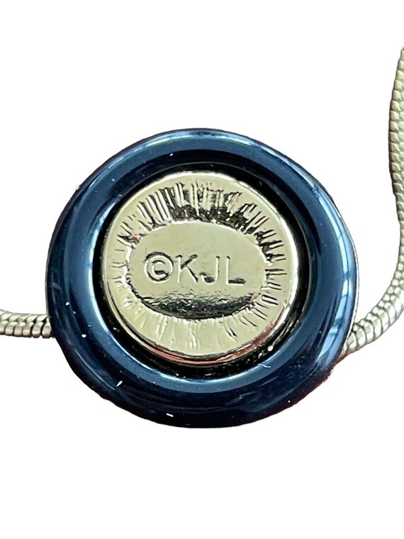 Vintage Signed KJL Kenneth Jay Lane Necklace And … - image 4