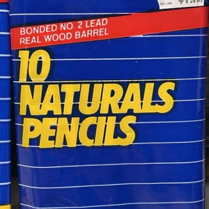 Lote de 10 lápices Faber Castell American Bonded No. 2 de mina de madera vintage imagen 3