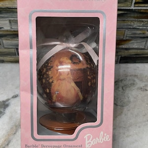 Vintage 35th Anniversary Barbie Mattel Christmas Ornament 1997 New Old Stock