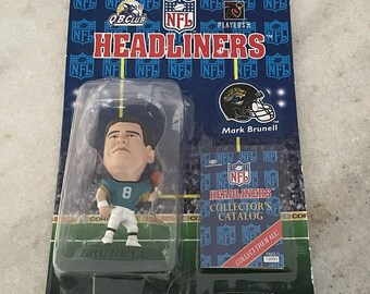 1997 NFL Corinthian Headliners Mark Brunell Jacksonville Jaguars Figure New