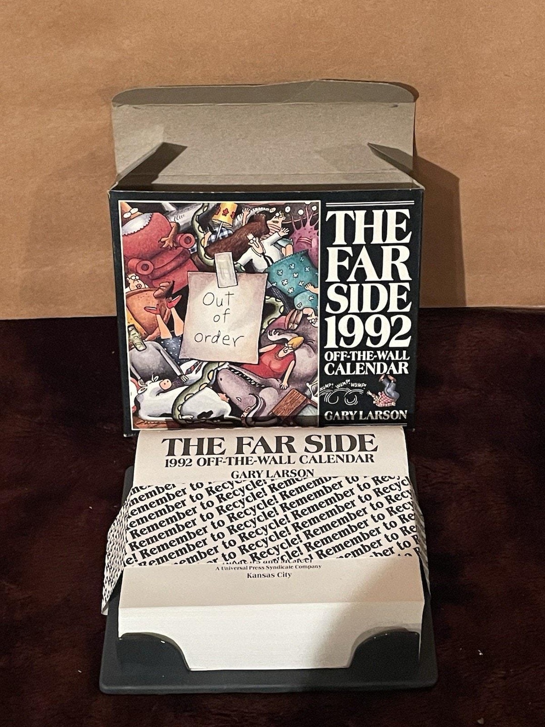 The Far Side off the Wall 1992 Desk Calendar Gary Larson New Old Stock ...