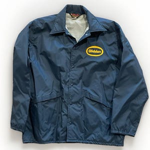 Vintage Bomber Jacket Pla-jac Dunbrooke Mens Large Glidden Paint