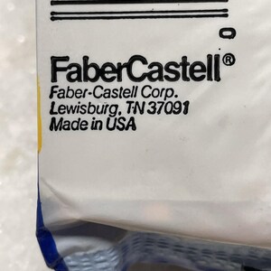 Lote de 10 lápices Faber Castell American Bonded No. 2 de mina de madera vintage imagen 4