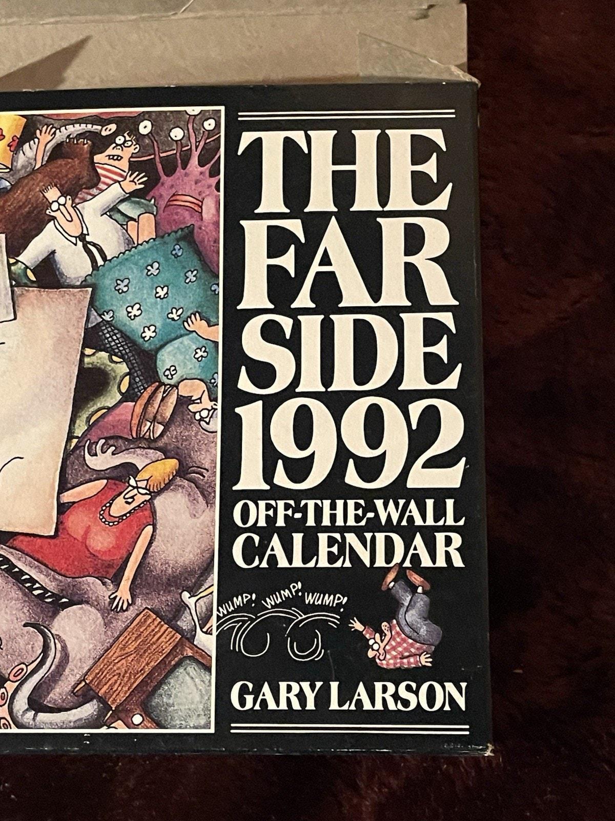 The Far Side off the Wall 1992 Desk Calendar Gary Larson New Old Stock ...