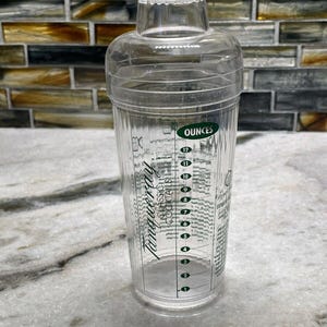 Tanqueray Gin Classic Cocktails Shaker Mixer Plastic Recipes Bar Bartender Drink image 2