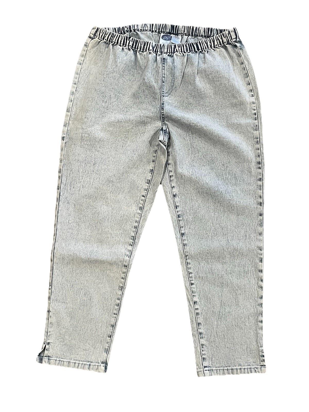 Jeans Femme Diana Gilman – Orange Foncé – Taille 6 – Coupe Droite Taille Mid