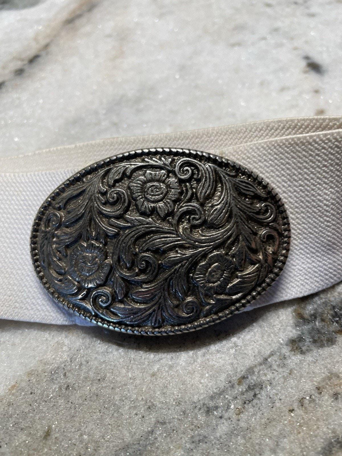 Two Blondes New York Red Croc Embossed Leather Belt Vintage Size M/L 3101ML 1990s Brown Faux Croc Belt, Vintage Crocodile Embossed Belt  main image 3