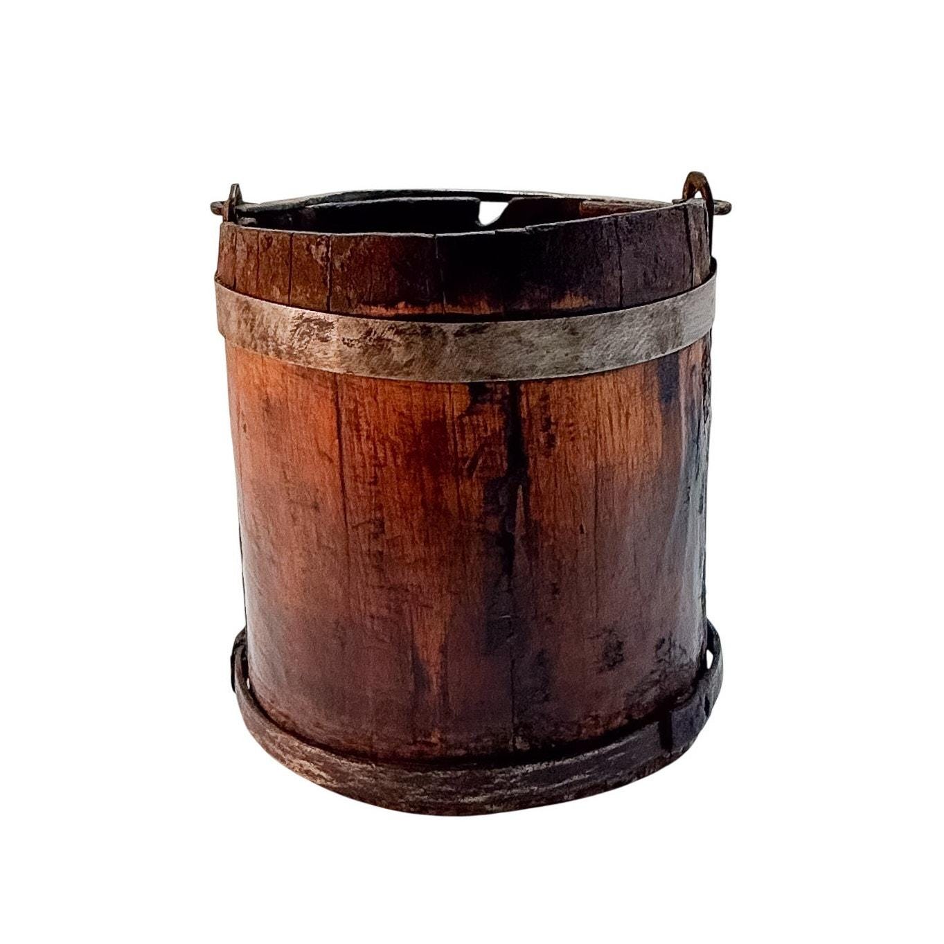 Antique Well Bucket - Etsy