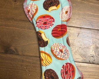 10" Reusable Cloth Pad: Moderate Absorbency, Windpro Backing Donuts