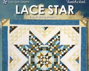 Lace Star Quilt Pattern From Cozy Quilt Designs By Stout, Daniela