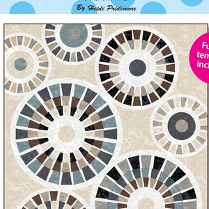 Stepping Stones Quilt Pattern 54 x 67 From Whimsical Workshop By Pridemore, Heidi