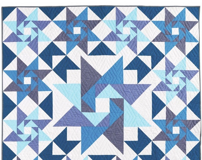 Stars Around Quilt Pattern From Powered by Quilting by Sherry Shish - Etsy
