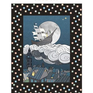 Stardust Quilt Pattern 63 x 81 From Bear Hug Quiltworks By Alley, Lisa