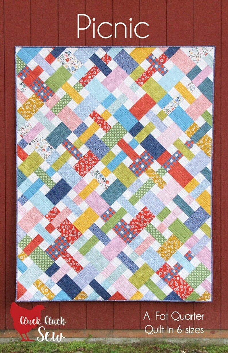 Picnic Quilt Pattern by Allison Harris for Cluck Cluck Sew - Etsy