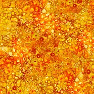 Surge Spindrift for QT Fabrics  yellow gold orange pumpkin harvest autumn butter lemon 100% quilting cotton for dressmaking sewing granite