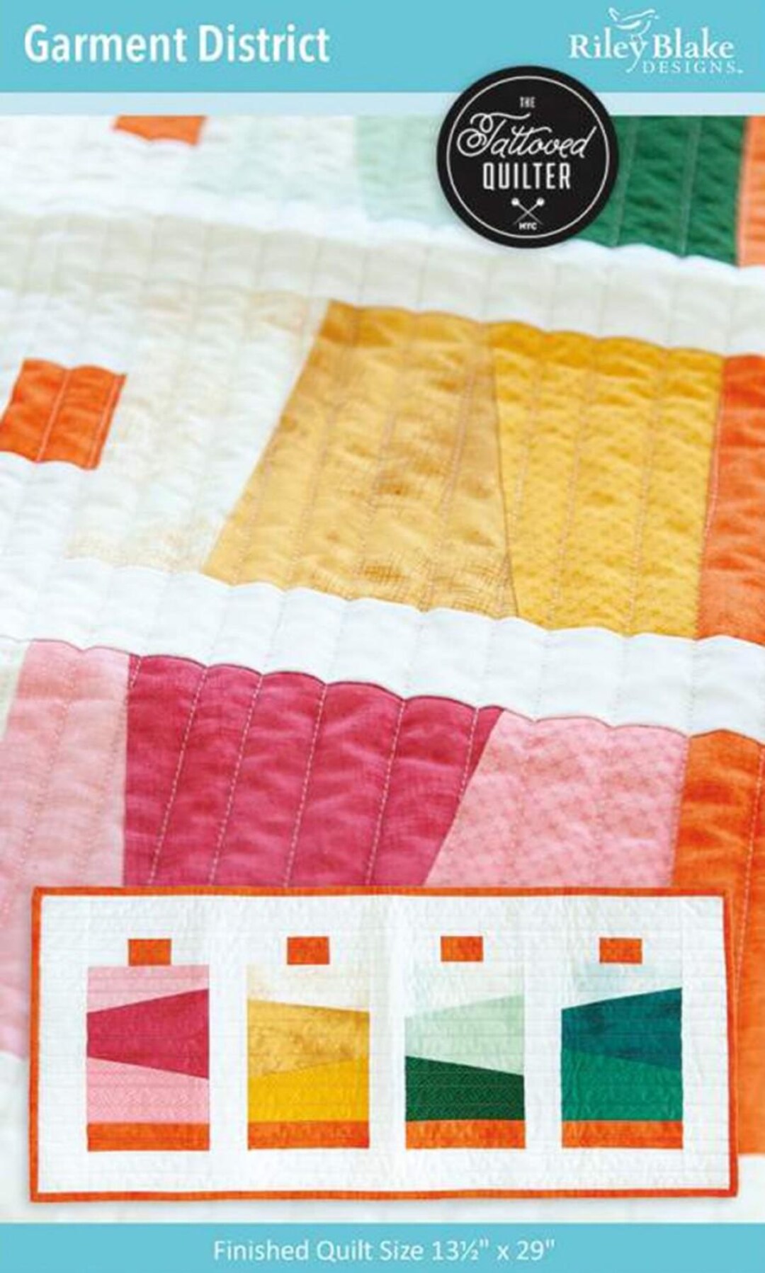 Garment District Quilt Pattern From Riley Blake Designs by Thompson ...