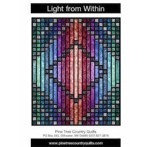 Light from Within Quilt Pattern From Pine Tree Country Quilts By Boobar, Sandy