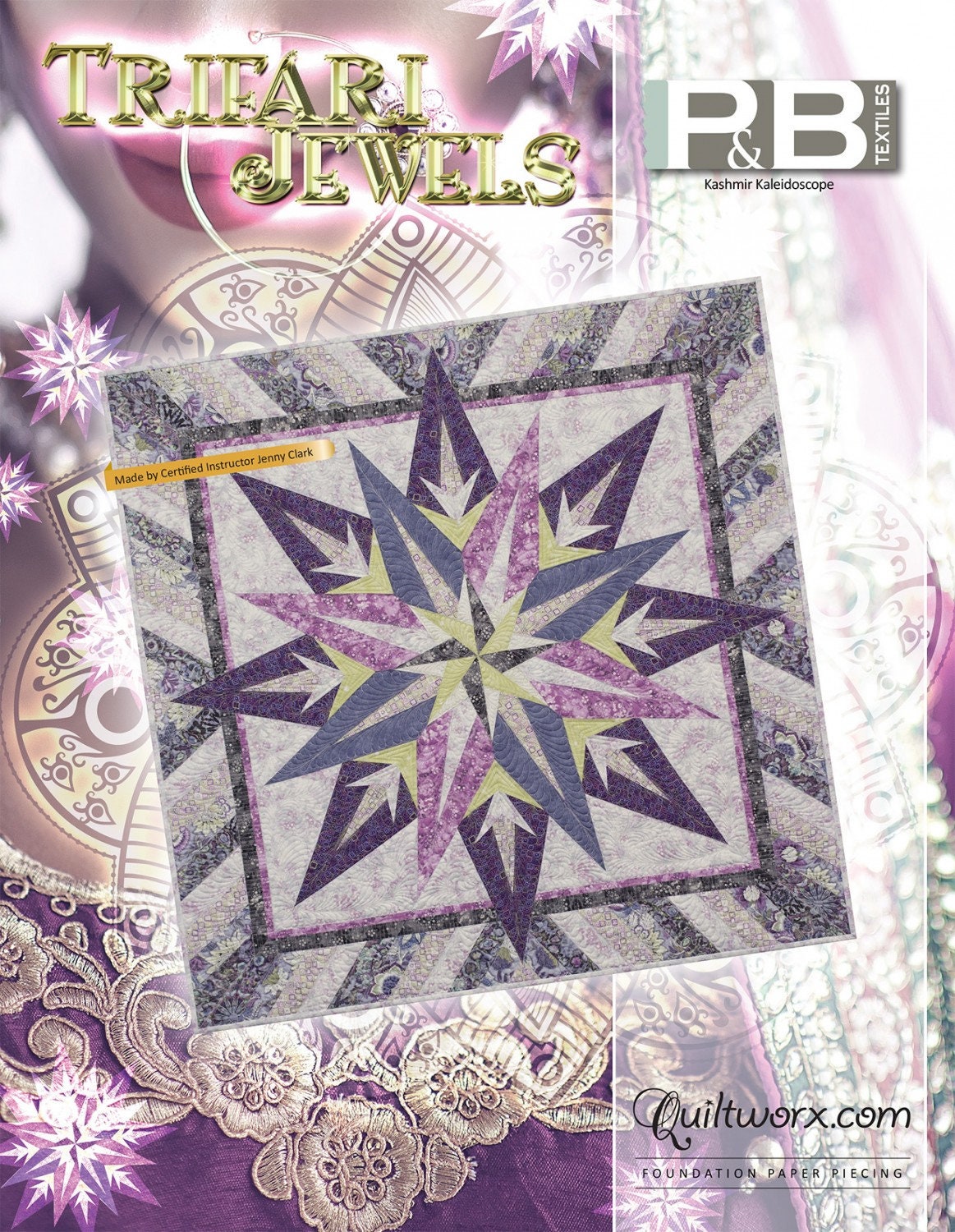 Trifari Jewels Quilt Pattern From Quiltworx - Judy Niemeyer Quilting by ...
