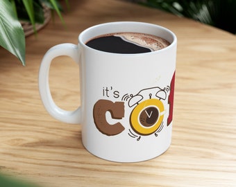 Its Coffee Oclock Ceramic Mug 11oz
