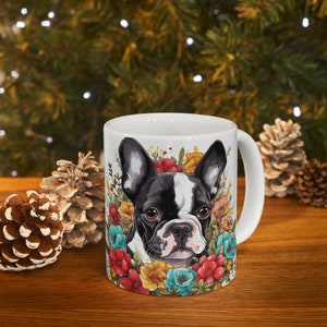 Boston Terrier #3 Ceramic Mug 11oz